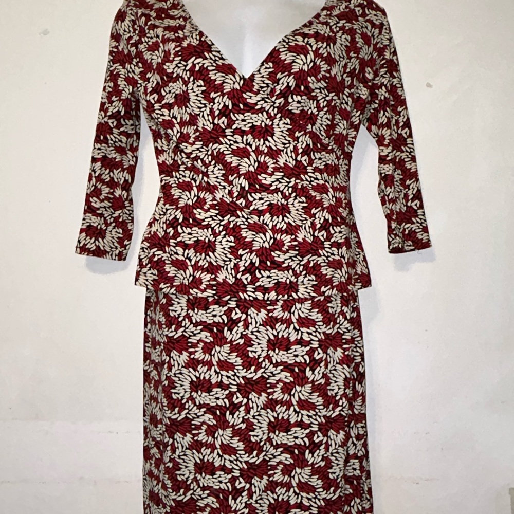 Vintage New York & Company 2 Piece Set Skirt Top Size Large